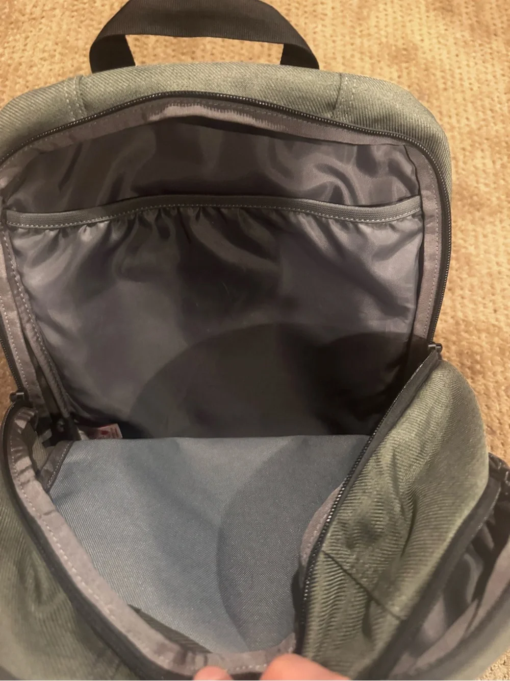 Timbuk2 Everyday Backpack with Black Accents GREY in color